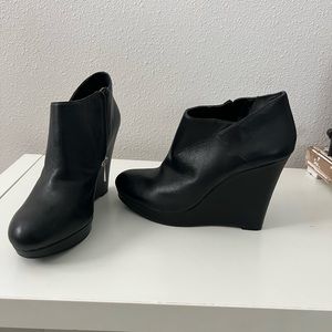 Jessica Simpson booties with wedge heel